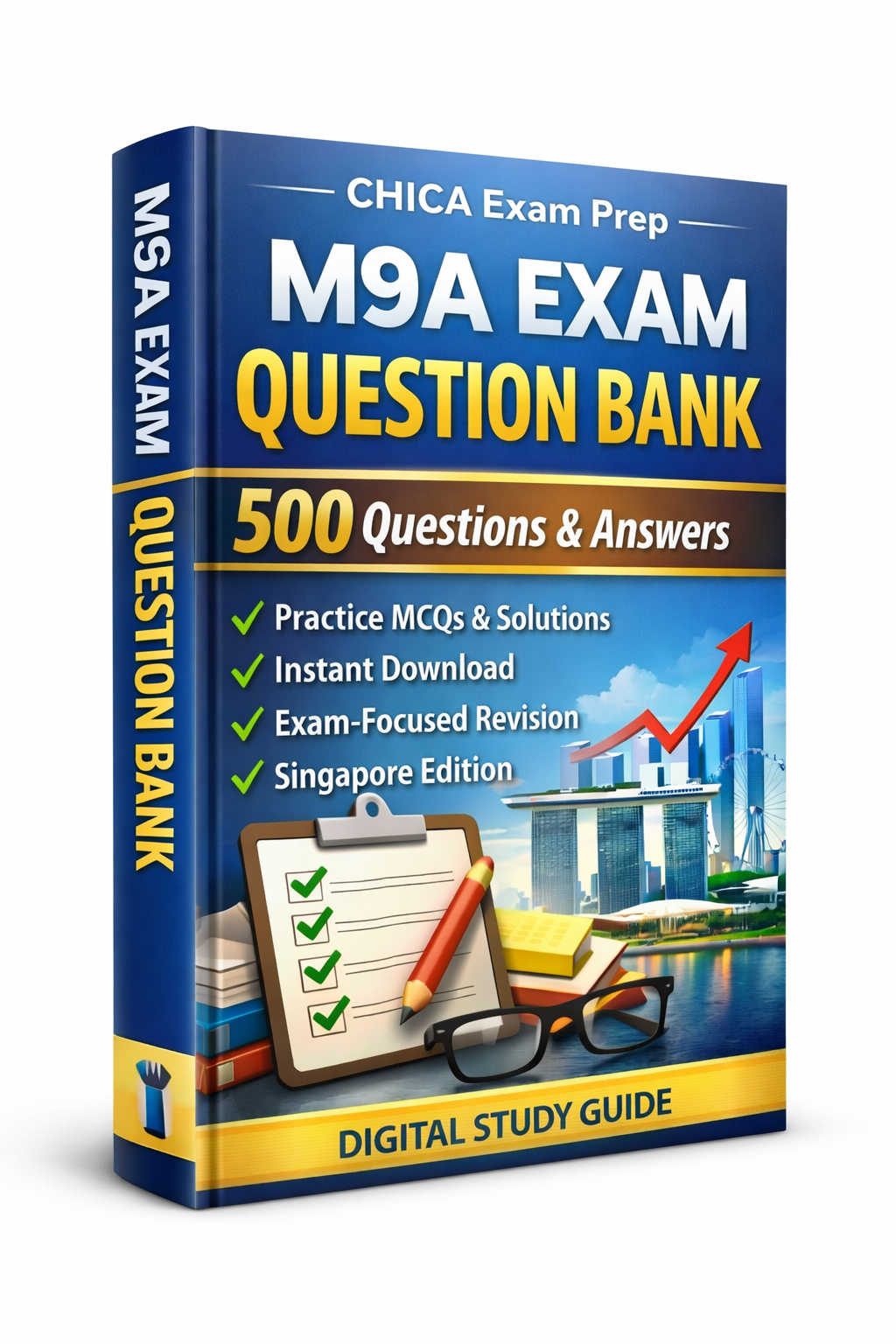 M9A Exam Question Bank (500 Questions & Answers) — Singapore (Digital Download)